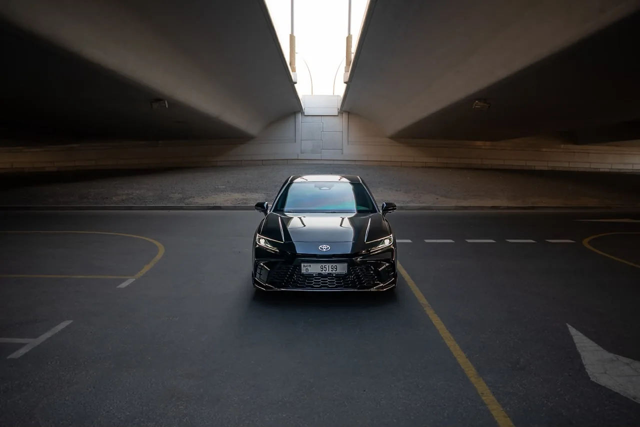 Toyota Camry 2025 — Black / Black Interior