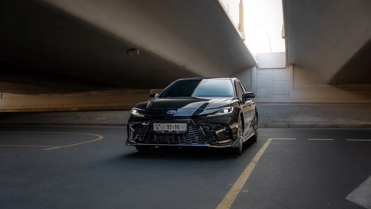 Toyota Camry 2025 — Black / Black Interior — photo 2