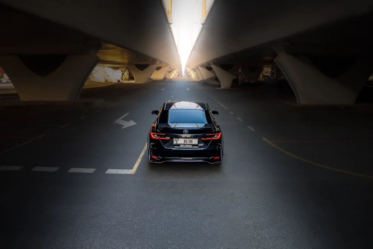 Toyota Camry 2025 — Black / Black Interior — photo 3